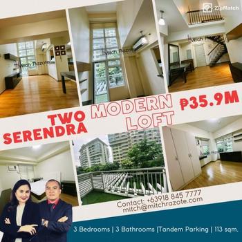 3 Bedroom Condominium Unit For Sale in Two Serendra