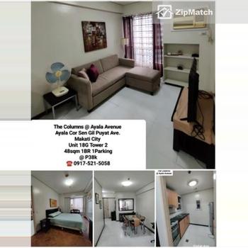 1 Bedroom Condominium Unit For Rent in The Columns Ayala Avenue