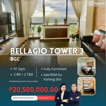 2 Bedroom Condominium Unit For Sale in Bellagio Three