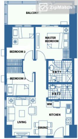                                     3 Bedroom
                                 3 Bedroom Condominium Unit For Rent in Flair Towers big photo 28