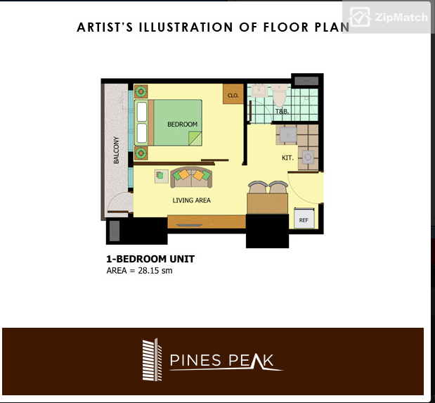                                     1 Bedroom
                                 1 Bedroom Condominium Unit For Sale in Pines Peak Tower big photo 6