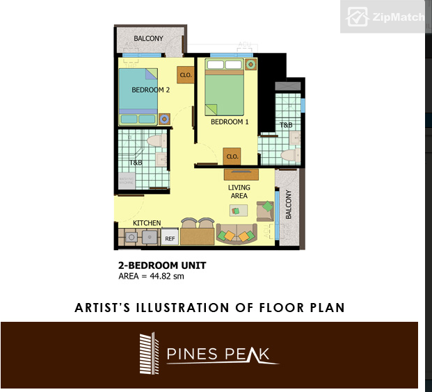                                     2 Bedroom
                                 2 Bedroom Condominium Unit For Sale in Pines Peak Tower big photo 11