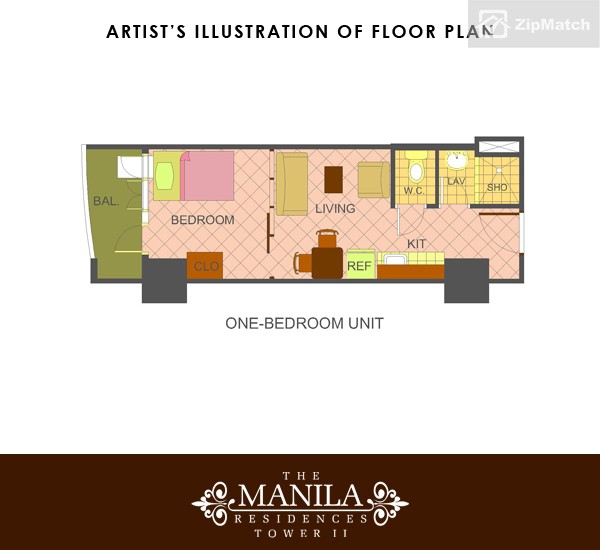                                     1 Bedroom
                                 1 Bedroom Condominium Unit For Sale in The Manila Residences big photo 11