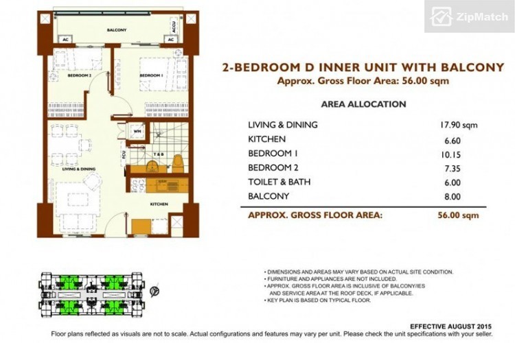                                     2 Bedroom
                                 2 Bedroom Condominium Unit For Rent in Fairway Terraces big photo 7