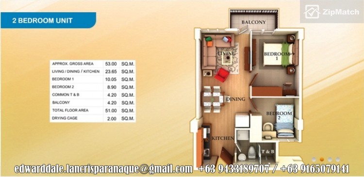                                     3 Bedroom
                                 3 Bedroom Condominium Unit For Sale in Lancris Residences big photo 1