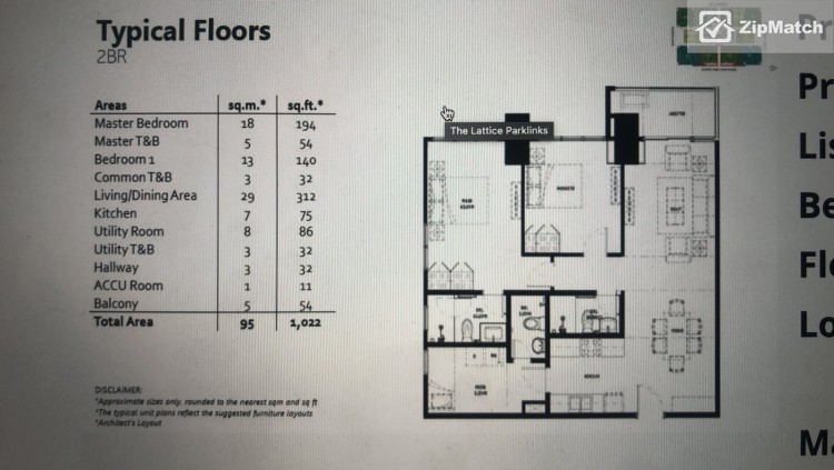                                     2 Bedroom
                                 2 Bedroom Condominium Unit For Sale in Parklinks at Lattice big photo 7