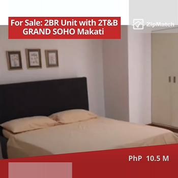 2 Bedroom Condominium Unit For Sale in Grand Soho Makati
