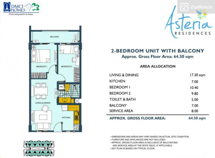                                     2 Bedroom
                                 2 Bedroom Condominium Unit For Sale in Asteria Residences big photo 11