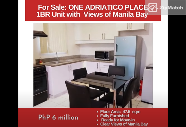                                     1 Bedroom
                                 1 Bedroom Condominium Unit For Sale in One Adriatico Place big photo 5