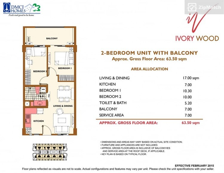                                     2 Bedroom
                                 2 Bedroom Condominium Unit For Sale in Ivory Wood big photo 6