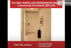 Raffles Residences Makati 1 BR Condominium small photo 0