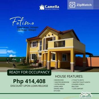 5 Bedroom House and Lot For Sale in Camella Negros Oriental