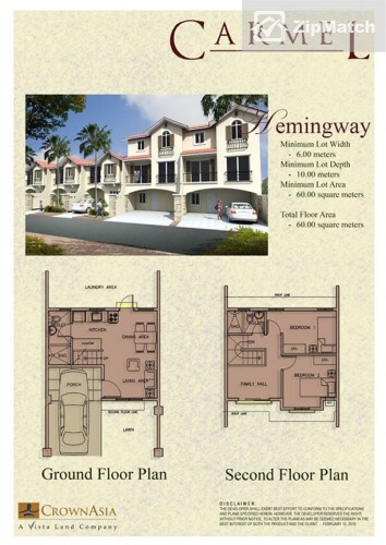                                     3 Bedroom
                                 3 Bedroom House and Lot For Sale in Crown Asia Carmel big photo 1