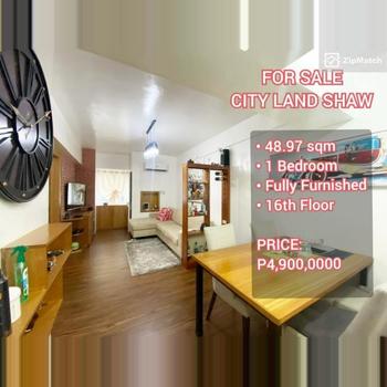 1 Bedroom Condominium Unit For Sale in Cityland Shaw Tower