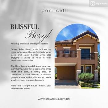 2 Bedroom House and Lot For Sale in Ponticelli
