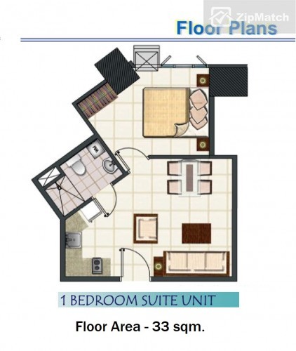                                     1 Bedroom
                                 1 Bedroom Condominium Unit For Sale in Blue Residences big photo 9