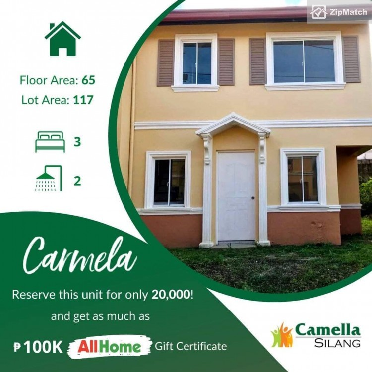                                     3 Bedroom
                                 3 Bedroom House and Lot For Sale in Camella Silang big photo 1