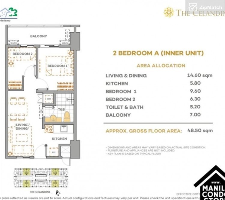                                     2 Bedroom
                                 2 Bedroom Condominium Unit For Sale in The Celandine big photo 7