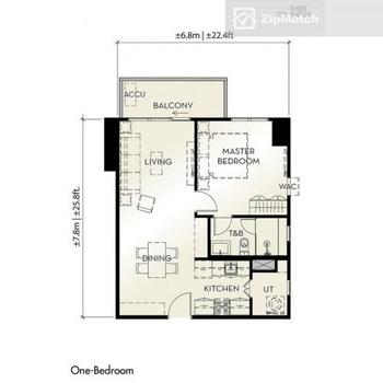 1 Bedroom Condominium Unit For Sale in Park Triangle Residences