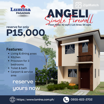 3 Bedroom House and Lot For Sale in Lumina Homes Bauan