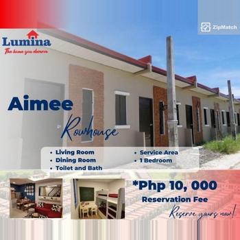 1 Bedroom House and Lot For Sale in Lumina Legazpi