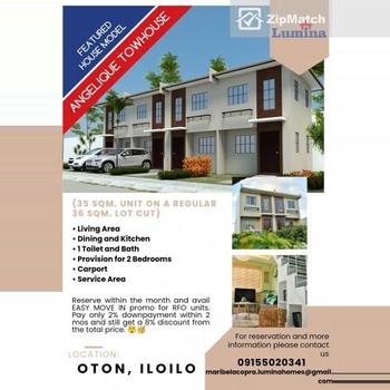 2 Bedroom House and Lot For Sale in Lumina Homes Iloilo
