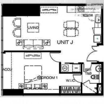 1 Bedroom Condominium Unit For Sale in West Gallery Place
