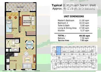                                     2 Bedroom
                                 2 Bedroom Condominium Unit For Sale in East Raya Gardens big photo 18