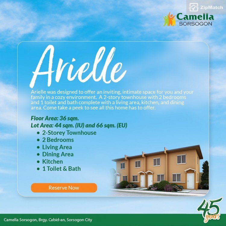                                     2 Bedroom
                                 2 Bedroom Townhouse For Sale in Arielle - Camella big photo 5