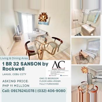 1 Bedroom Condominium Unit For Sale in 32 Sanson by Rockwell