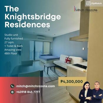 Studio Type Condominium Unit For Sale in Knightsbridge Residences