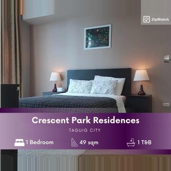 1 Bedroom Condominium Unit For Sale in Crescent Park Residences