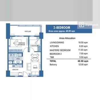 2 Bedroom Condominium Unit For Sale in Flair Towers
