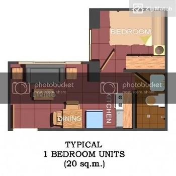 1 Bedroom Condominium Unit For Sale in Residencia Edades