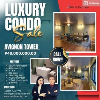 4 Bedroom Condominium Unit For Sale in Avignon Tower