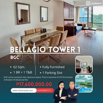 1 Bedroom Condominium Unit For Sale in Bellagio One
