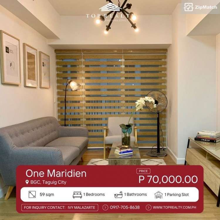                                     1 Bedroom
                                 1 Bedroom Condominium Unit For Rent in The Maridien big photo 2