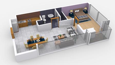 The Hudson at the Fort - Condominium in Fort Bonifacio Global City, Taguig City interactive floor plan