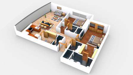 The Suites at One Bonifacio High Street - Condominium in Fort Bonifacio Global City, Taguig City interactive floor plan