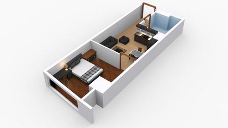 Oriental Garden Makati - Condominium in Don Chino Roces Avenue, Makati City interactive floor plan