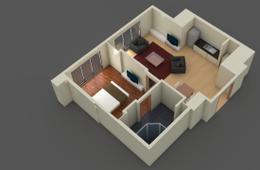 Valero Grand Suites - Condominium in Salcedo Village, Makati Cityinteractive floor plan1