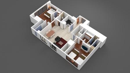 Valero Grand Suites - Condominium in Salcedo Village, Makati City interactive floor plan