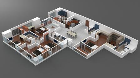 Noble Place - Condominium in Binondo, Manila  interactive floor plan